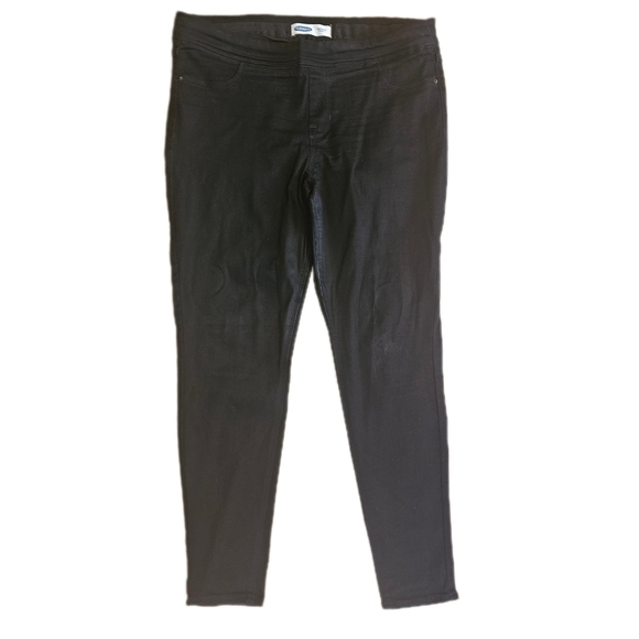 Old Navy Rockstar jeggigs, black, size 16 Long - Picture 2 of 3
